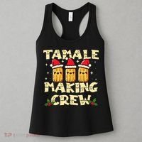Tamale Making Crew Tamale Season Funny Mexican Christmas Women's Tank Top thumb 3