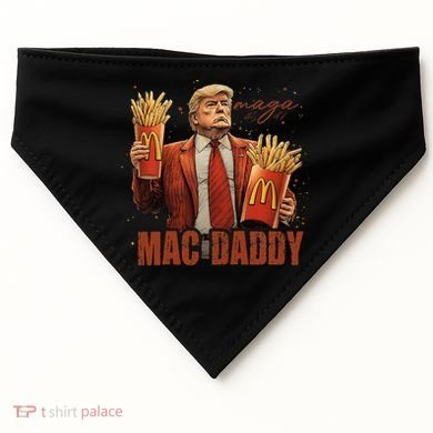 Trump Mac Daddy USA-Made Doggie Bandana