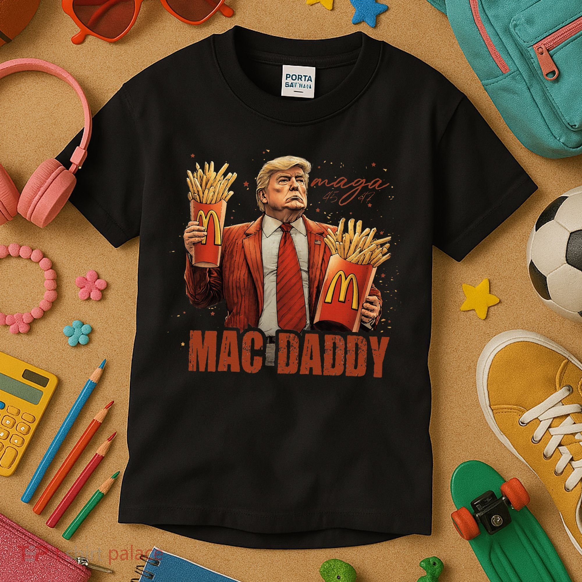Trump Mac Daddy Kids T-Shirt