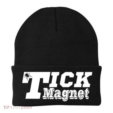 Tick Magnet Design Check Me For Ticks Suck Lyme Disease Gift Beanie