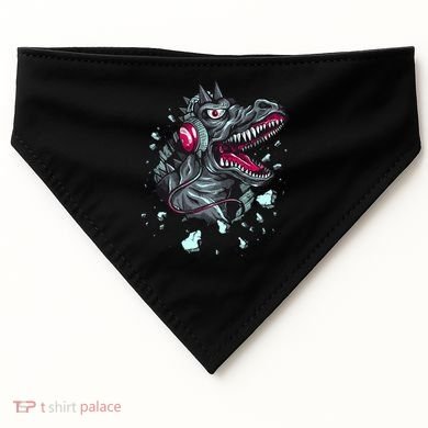 Trex Monster DJ Headphone Breakthrough USA-Made Doggie Bandana