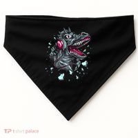 Trex Monster DJ Headphone Breakthrough USA-Made Doggie Bandana thumb 0