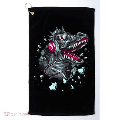 Trex Monster DJ Headphone Breakthrough Golf Towel