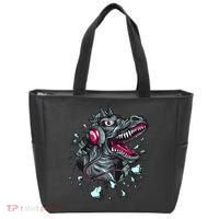 Trex Monster DJ Headphone Breakthrough Tote Bag thumb 0