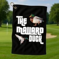 The Mallard Duck Golf Towel thumb 1