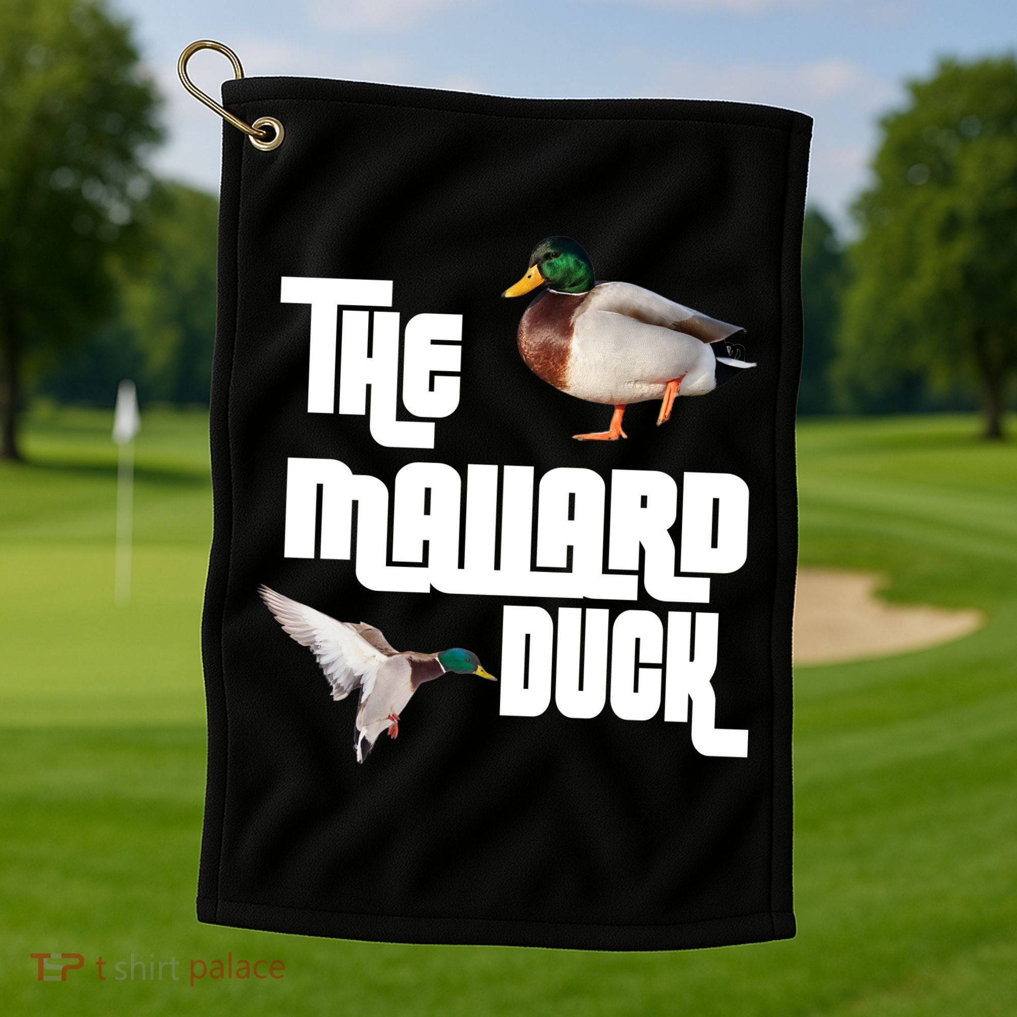 The Mallard Duck Golf Towel