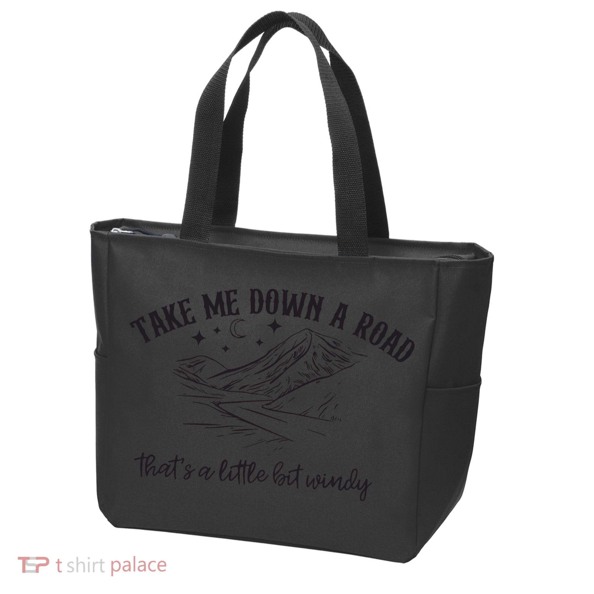 Take Me Down A Road Tote Bag