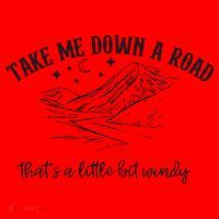 Take Me Down A Road Santa Hat thumb 1