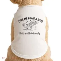 Take Me Down A Road Doggie Tank thumb 0