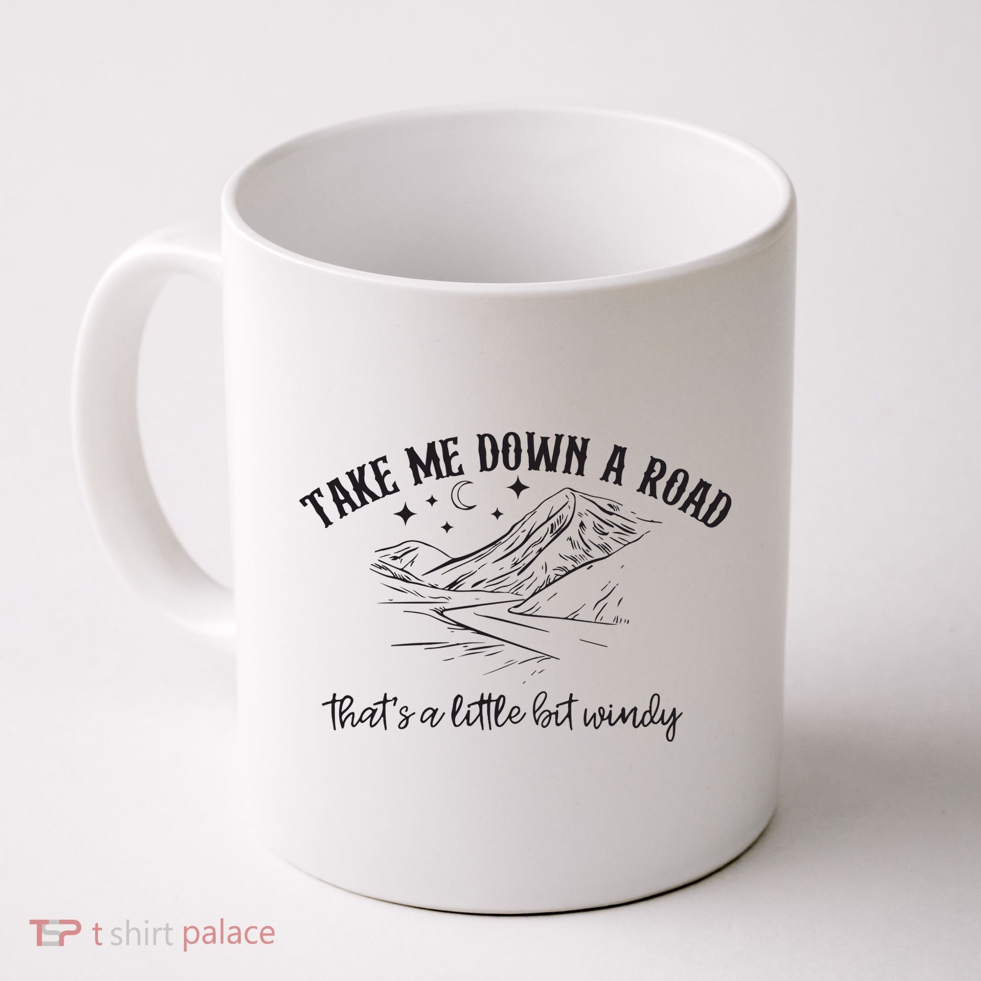 Take Me Down A Road Coffee Mug