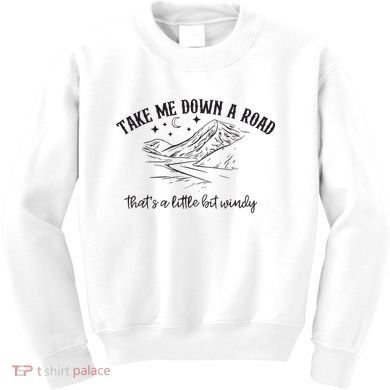 Take Me Down A Road Kids Sweatshirt