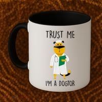 Trust Me IM A Dogtor Coffee Mug thumb 2