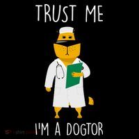 Trust Me IM A Dogtor Women's Hoodie thumb 2