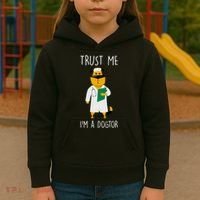 Trust Me IM A Dogtor Kids Hoodie thumb 3