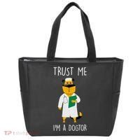 Trust Me IM A Dogtor Tote Bag thumb 0