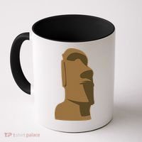Tiki Moai Easter Island Hawaiian Luau Gift Coffee Mug thumb 0