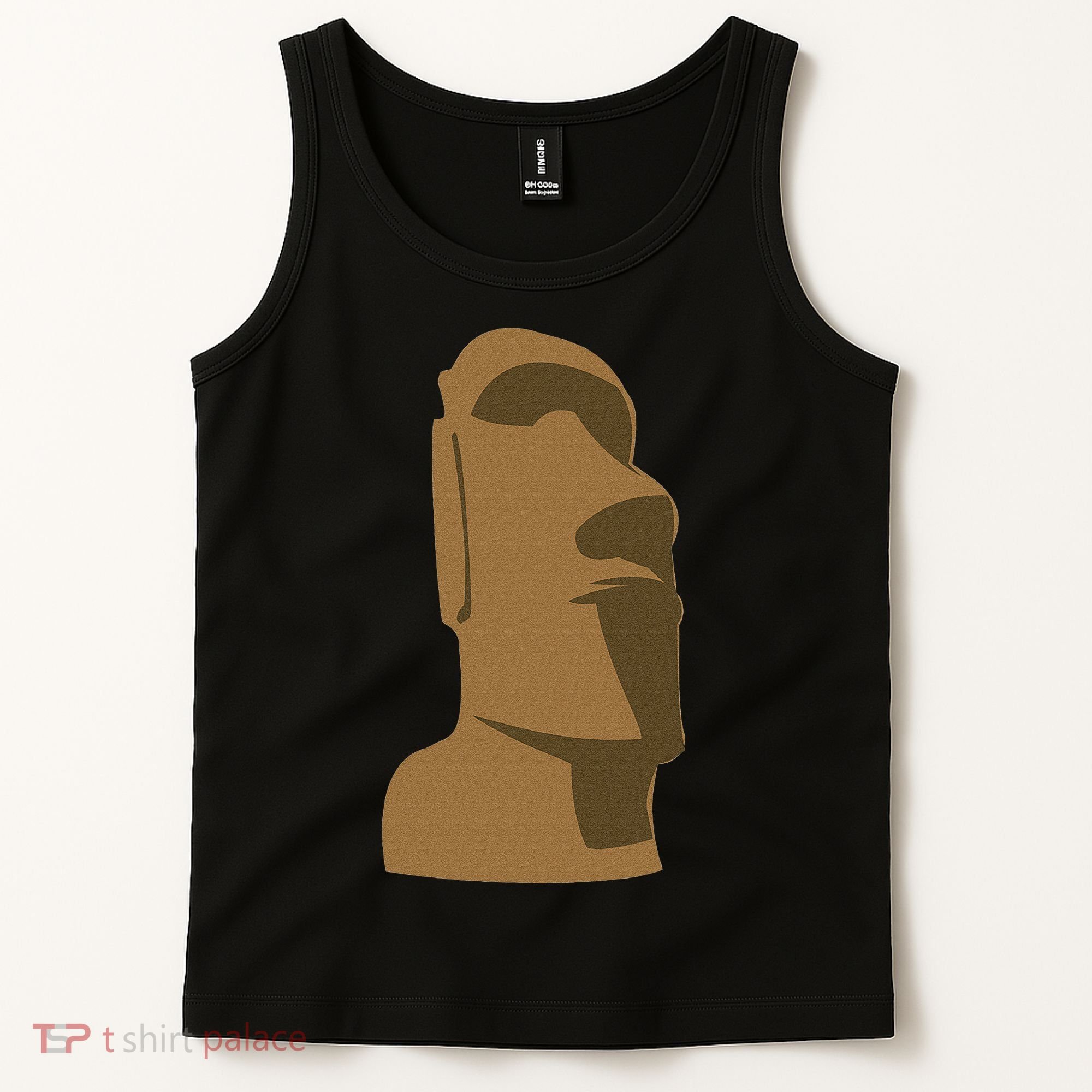 Tiki Moai Easter Island Hawaiian Luau Gift Tank Top