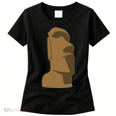 Tiki Moai Easter Island Hawaiian Luau Gift Women's T-Shirt