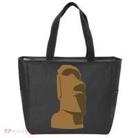 Tiki Moai Easter Island Hawaiian Luau Gift Tote Bag thumb 0