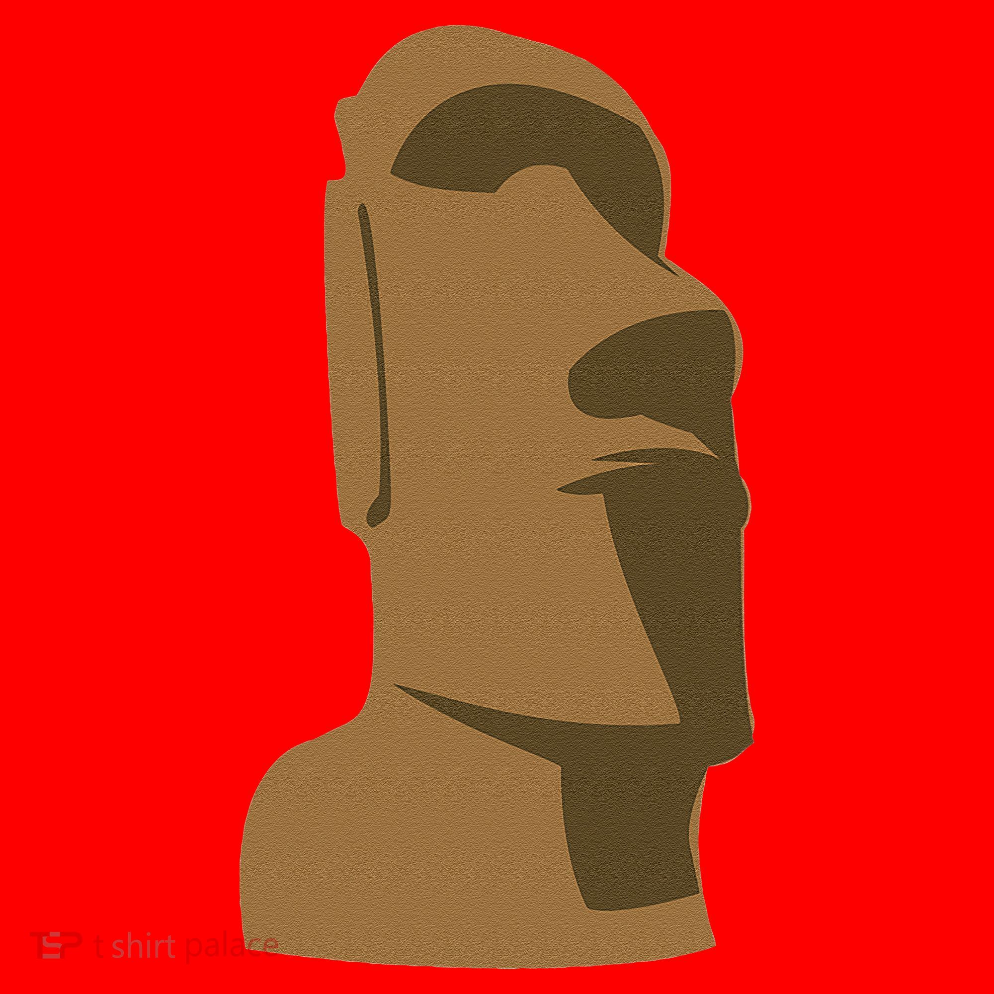 Tiki Moai Easter Island Hawaiian Luau Gift Santa Hat