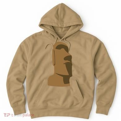 Tiki Moai Easter Island Hawaiian Luau Gift Hoodie