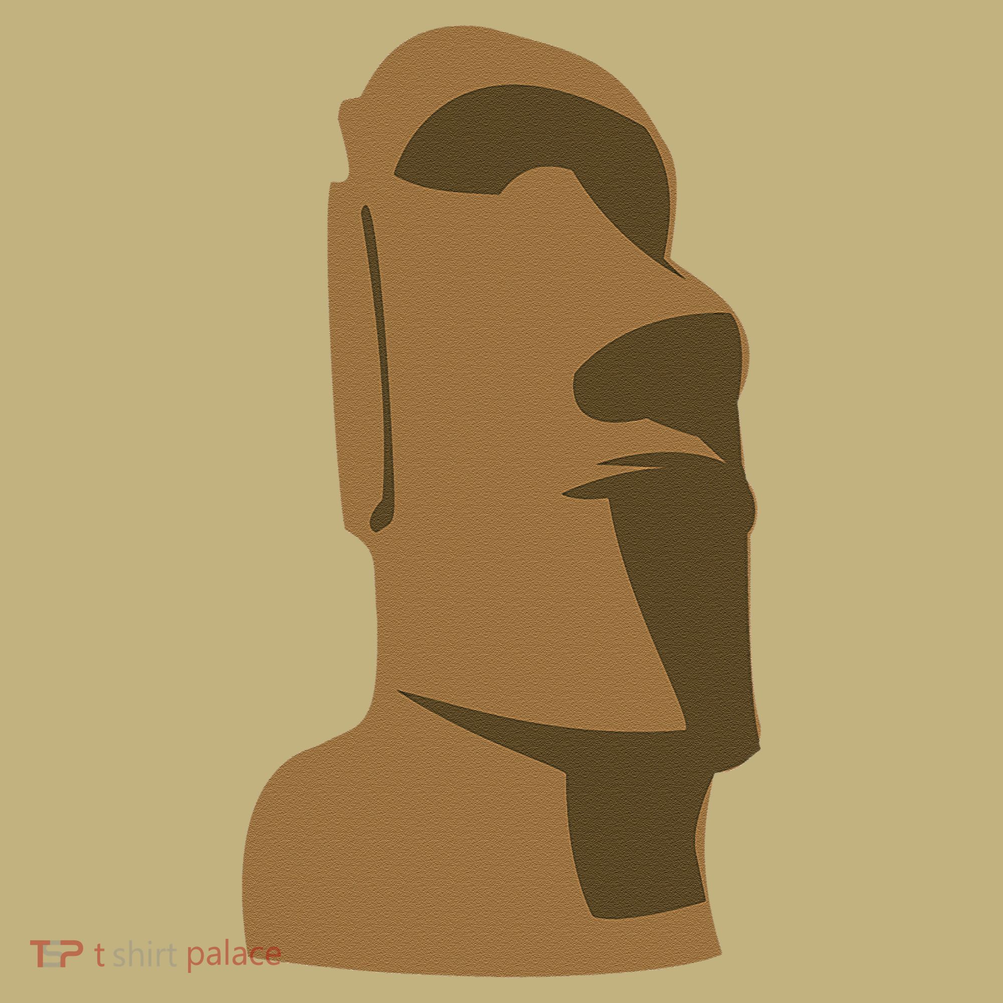Tiki Moai Easter Island Hawaiian Luau Gift Long Sleeve Shirt