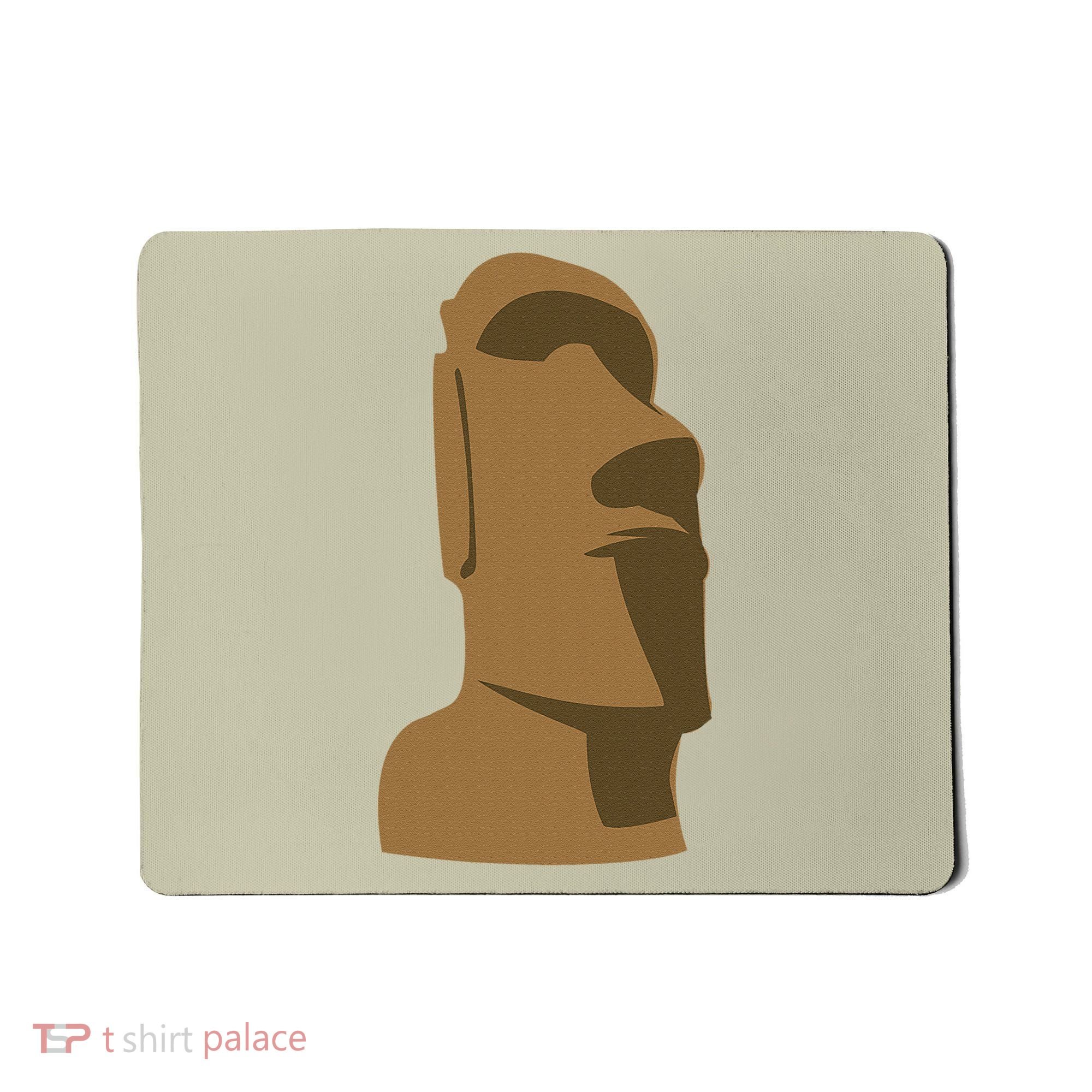 Tiki Moai Easter Island Hawaiian Luau Gift Mousepad