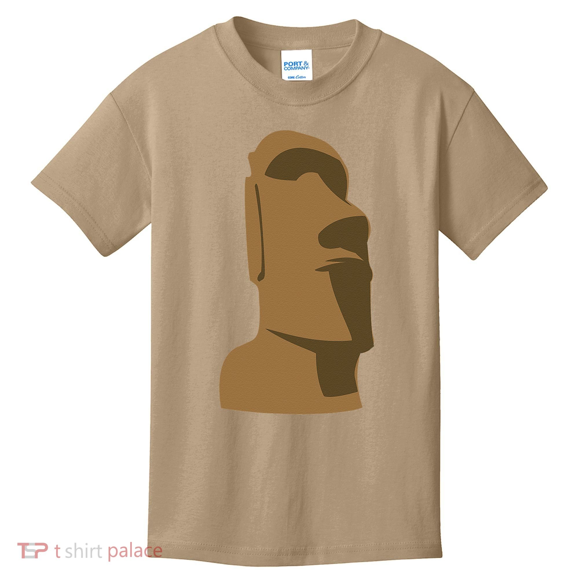 Tiki Moai Easter Island Hawaiian Luau Gift Kids T-Shirt