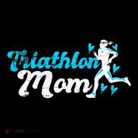 Triathlon Mom For Triathletes Mother Grunge Gift Coffee Mug thumb 5