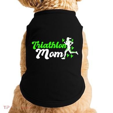 Triathlon Mom For Triathletes Mother Cute Gift Doggie Tank