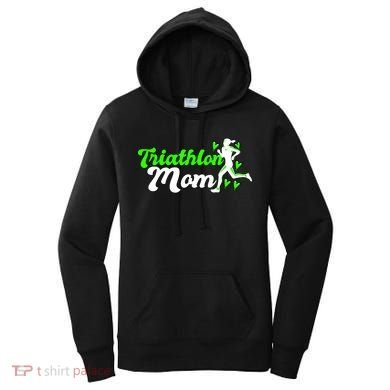 Triathlon Mom For Triathletes Mother Cute Gift Women's Hoodie