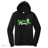 Triathlon Mom For Triathletes Mother Cute Gift Women's Hoodie thumb 0