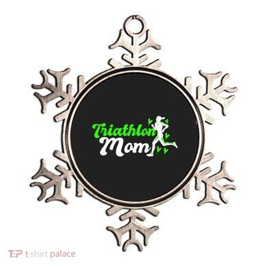 Triathlon Mom For Triathletes Mother Cute Gift Ornament