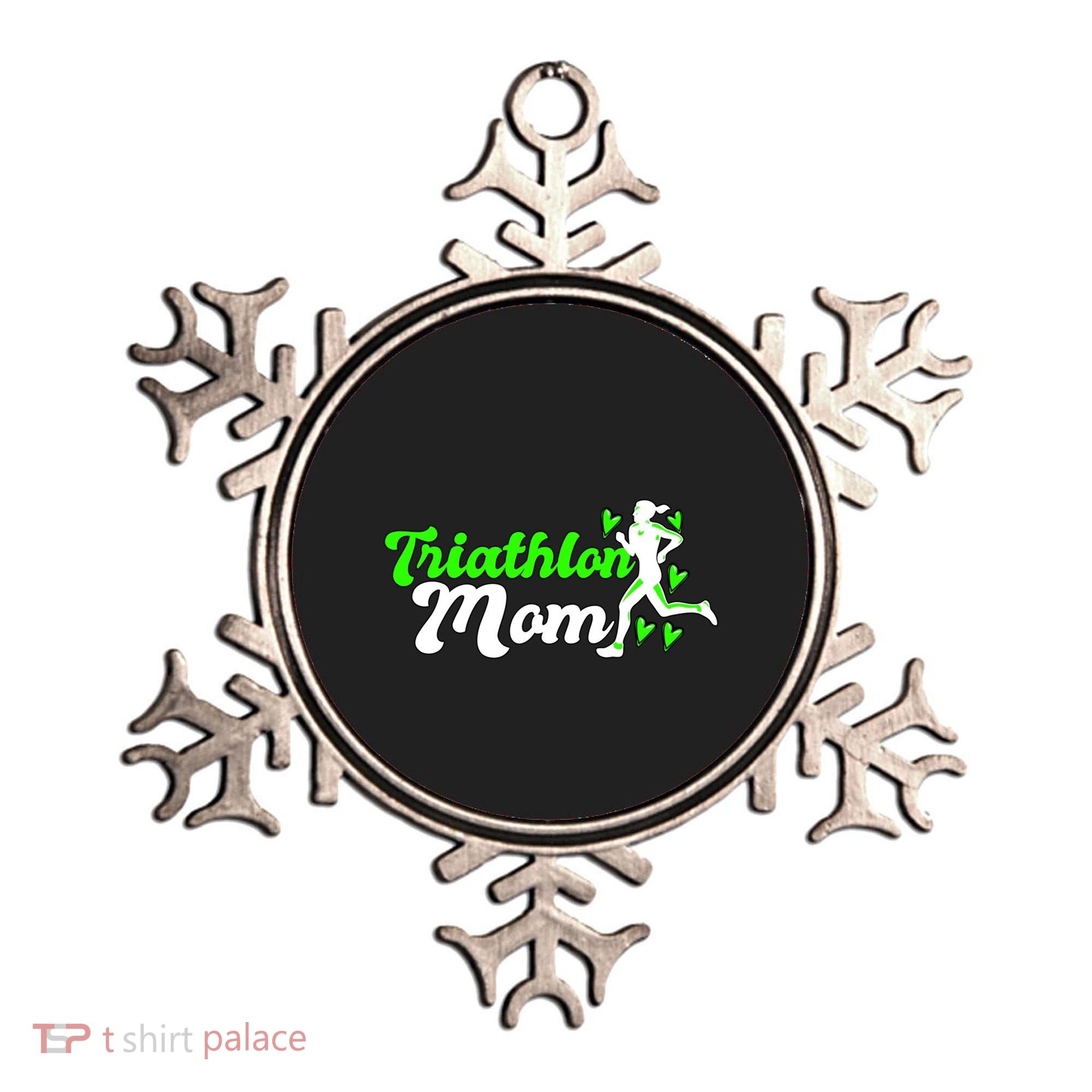 Triathlon Mom For Triathletes Mother Cute Gift Ornament