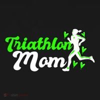 Triathlon Mom For Triathletes Mother Cute Gift Ornament thumb 1