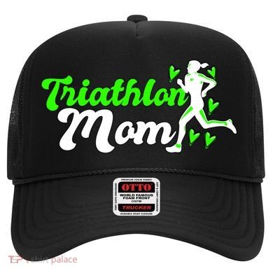 Triathlon Mom For Triathletes Mother Cute Gift Hat