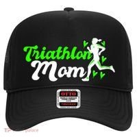 Triathlon Mom For Triathletes Mother Cute Gift Hat thumb 0