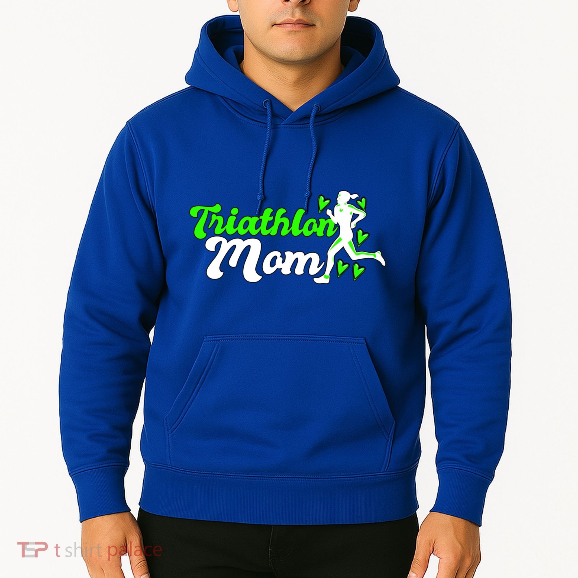 Triathlon Mom For Triathletes Mother Cute Gift Hoodie