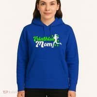 Triathlon Mom For Triathletes Mother Cute Gift Hoodie thumb 5