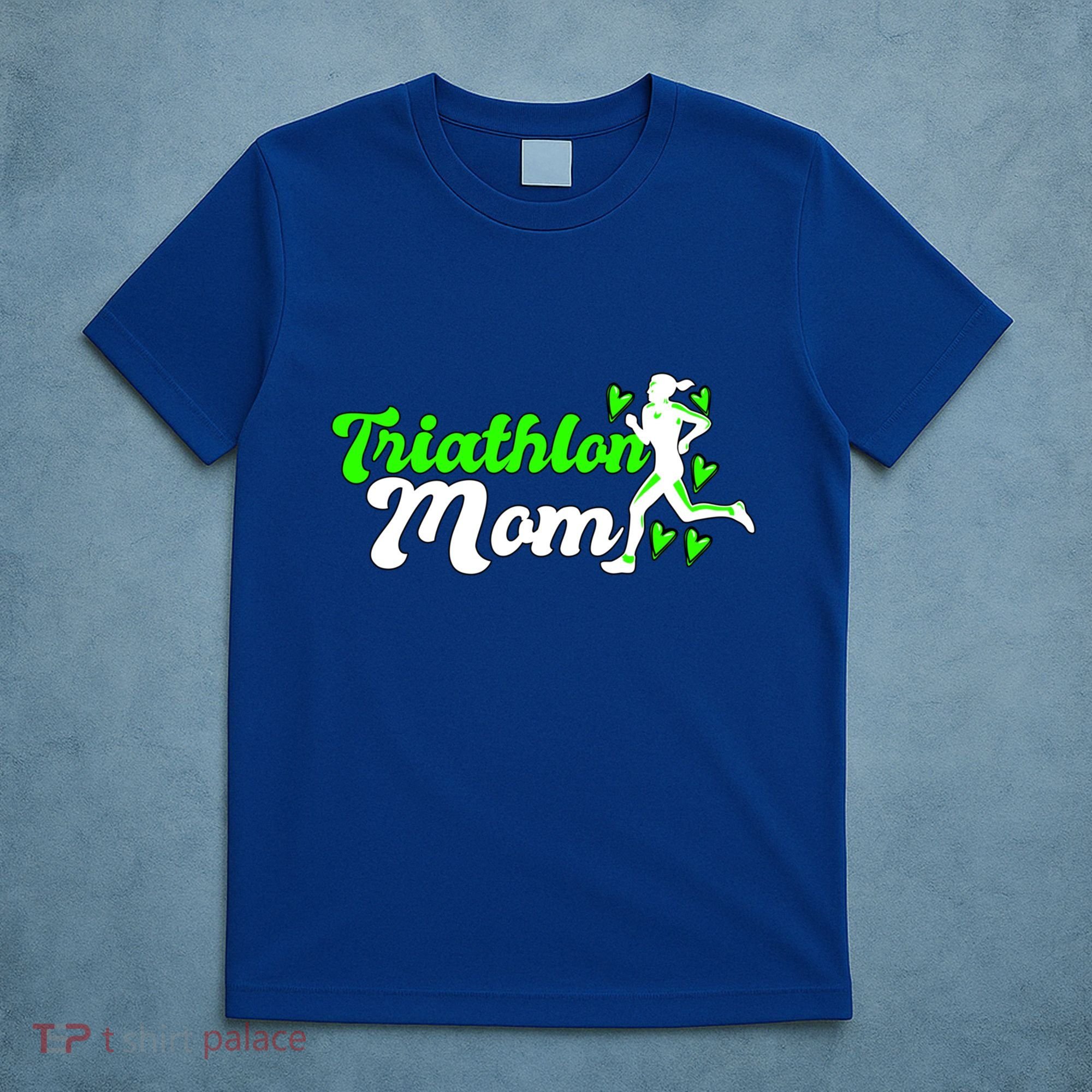 Triathlon Mom For Triathletes Mother Cute Gift T-Shirt