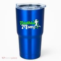 Triathlon Mom For Triathletes Mother Cute Gift Tumbler thumb 0