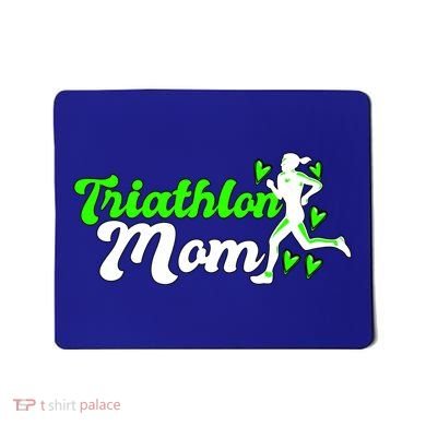 Triathlon Mom For Triathletes Mother Cute Gift Mousepad