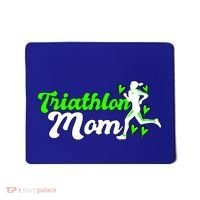 Triathlon Mom For Triathletes Mother Cute Gift Mousepad thumb 0