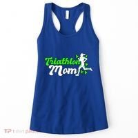 Triathlon Mom For Triathletes Mother Cute Gift Women's Tank Top thumb 0