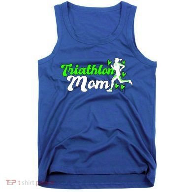 Triathlon Mom For Triathletes Mother Cute Gift Tank Top