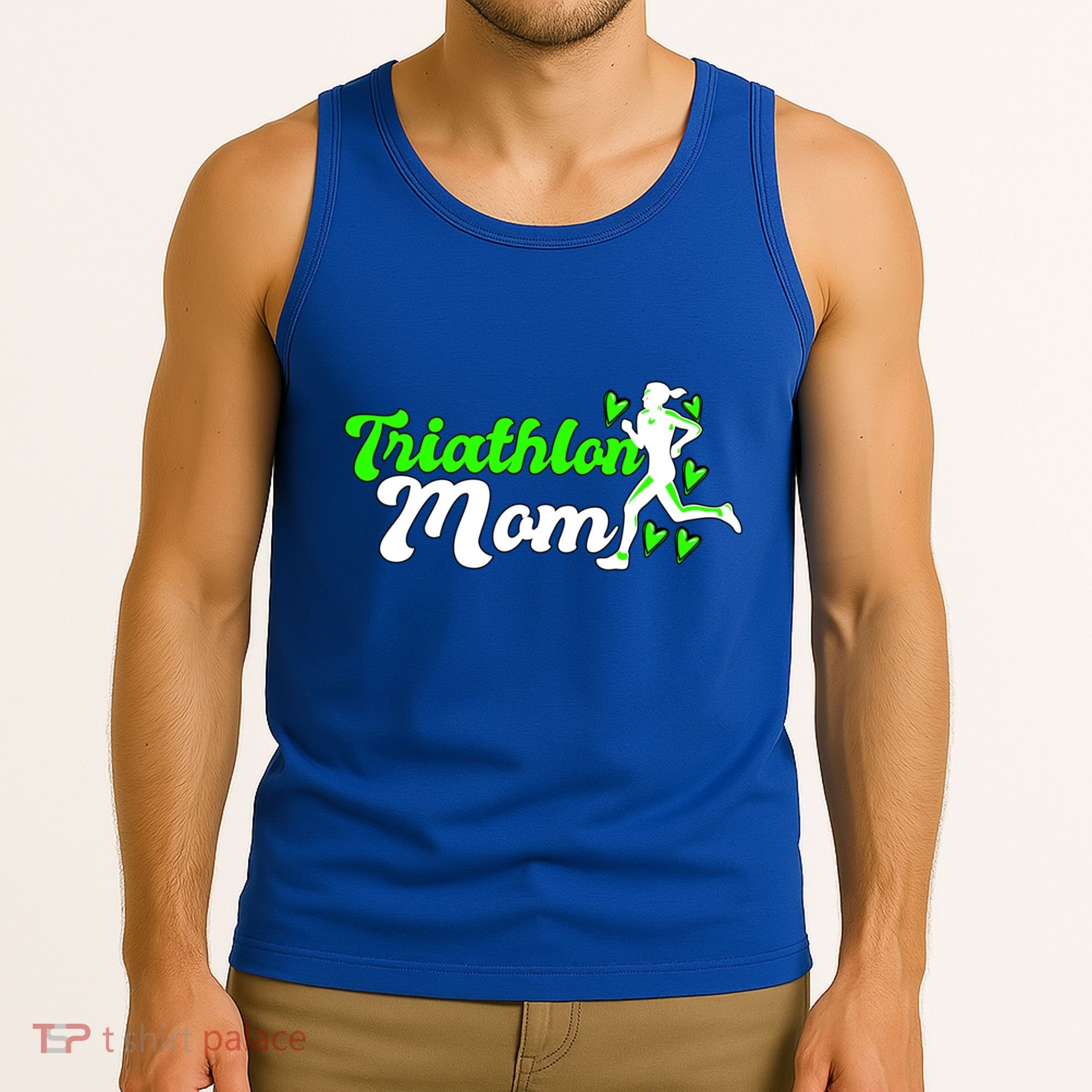 Triathlon Mom For Triathletes Mother Cute Gift Tank Top