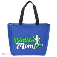 Triathlon Mom For Triathletes Mother Cute Gift Tote Bag thumb 0
