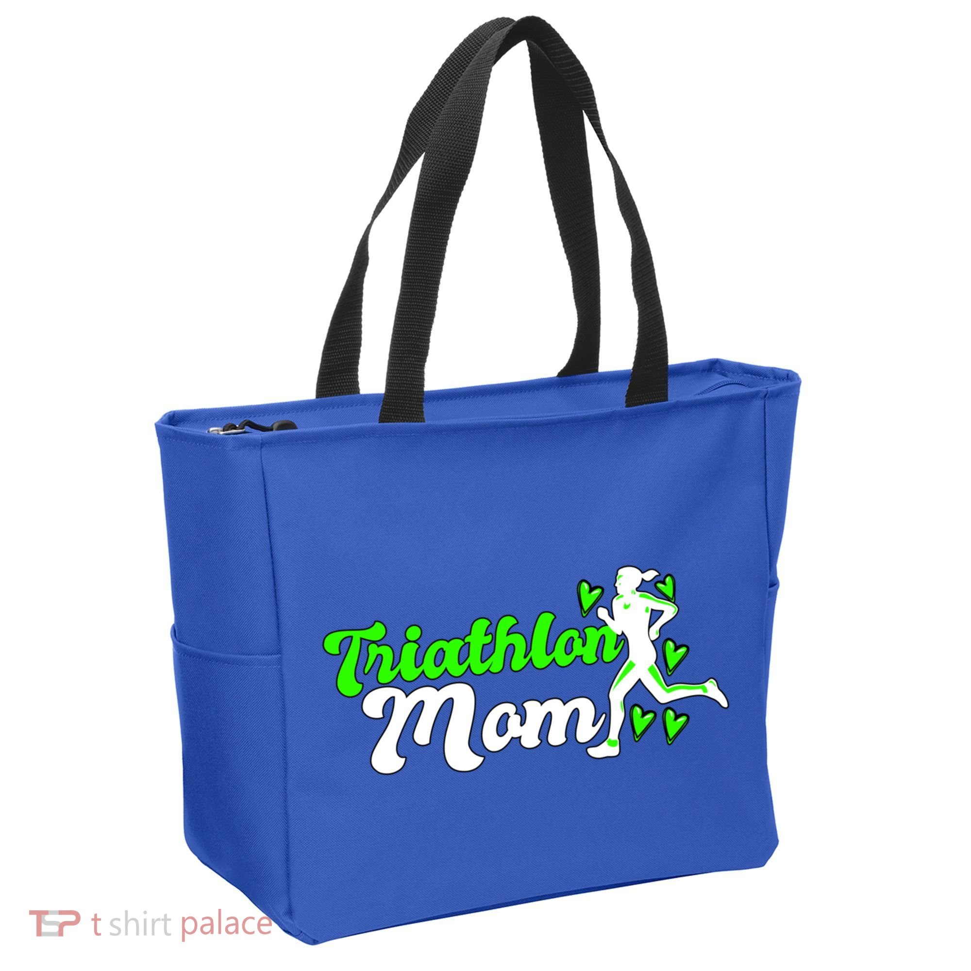 Triathlon Mom For Triathletes Mother Cute Gift Tote Bag