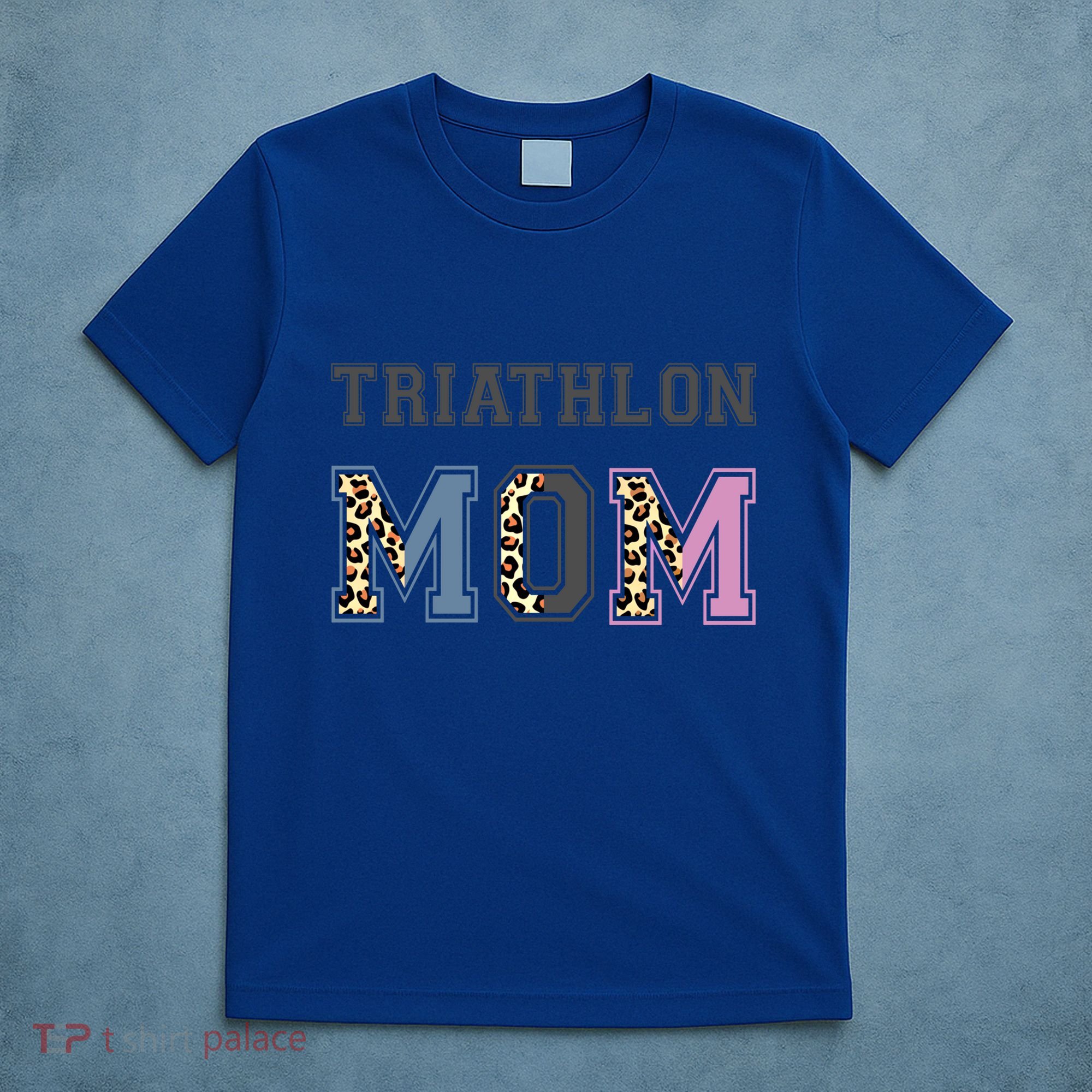 Triathlon Mom Funny Triathlete Swimming Cycling Running Meaningful Gift T-Shirt