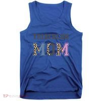 Triathlon Mom Funny Triathlete Swimming Cycling Running Meaningful Gift Tank Top thumb 0
